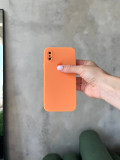 Чохол Silicone case із закритою камерою на iPhone XS Max Papaya #34