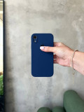 Чохол Silicone case із закритою камерою на iPhone XR Deep Navy #39
