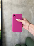 Чохол Silicone case із закритою камерою на iPhone XR Dragon Fruit #32