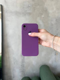 Чохол Silicone case із закритою камерою на iPhone XR Grape #19