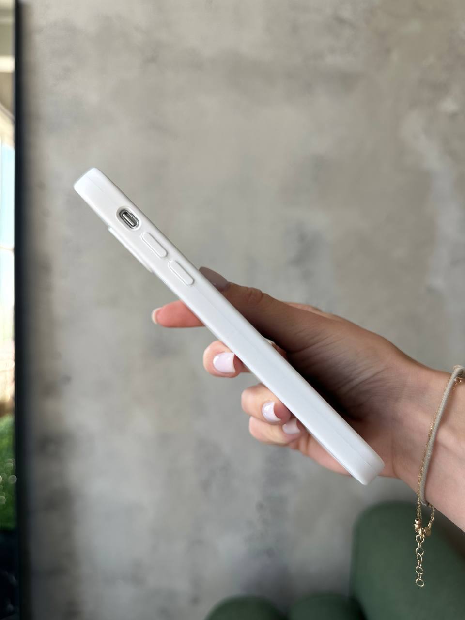 Чохол Silicone case із закритою камерою на iPhone XR White #08