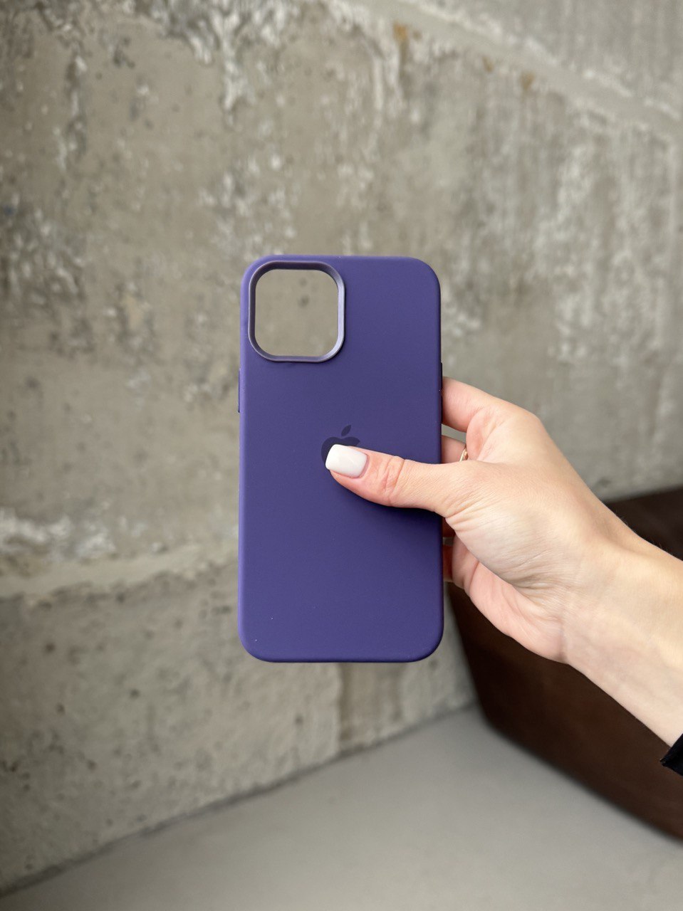 Чохол Silicone case з Magsafe на iPhone 12 / 12 Pro Amethyst (12)