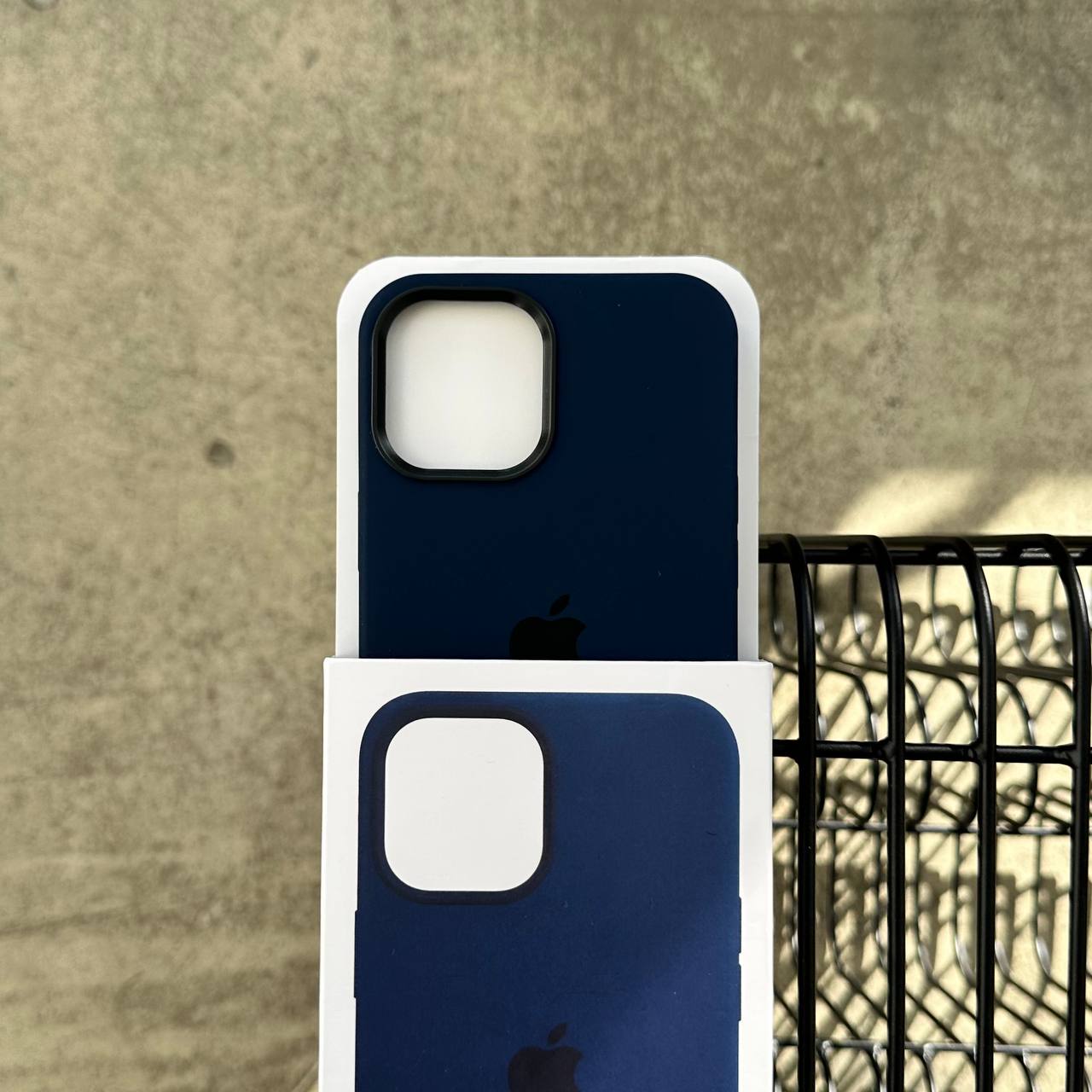 Чехол Silicone case с Magsafe на iPhone 12 Pro Max Deep Navy (04)