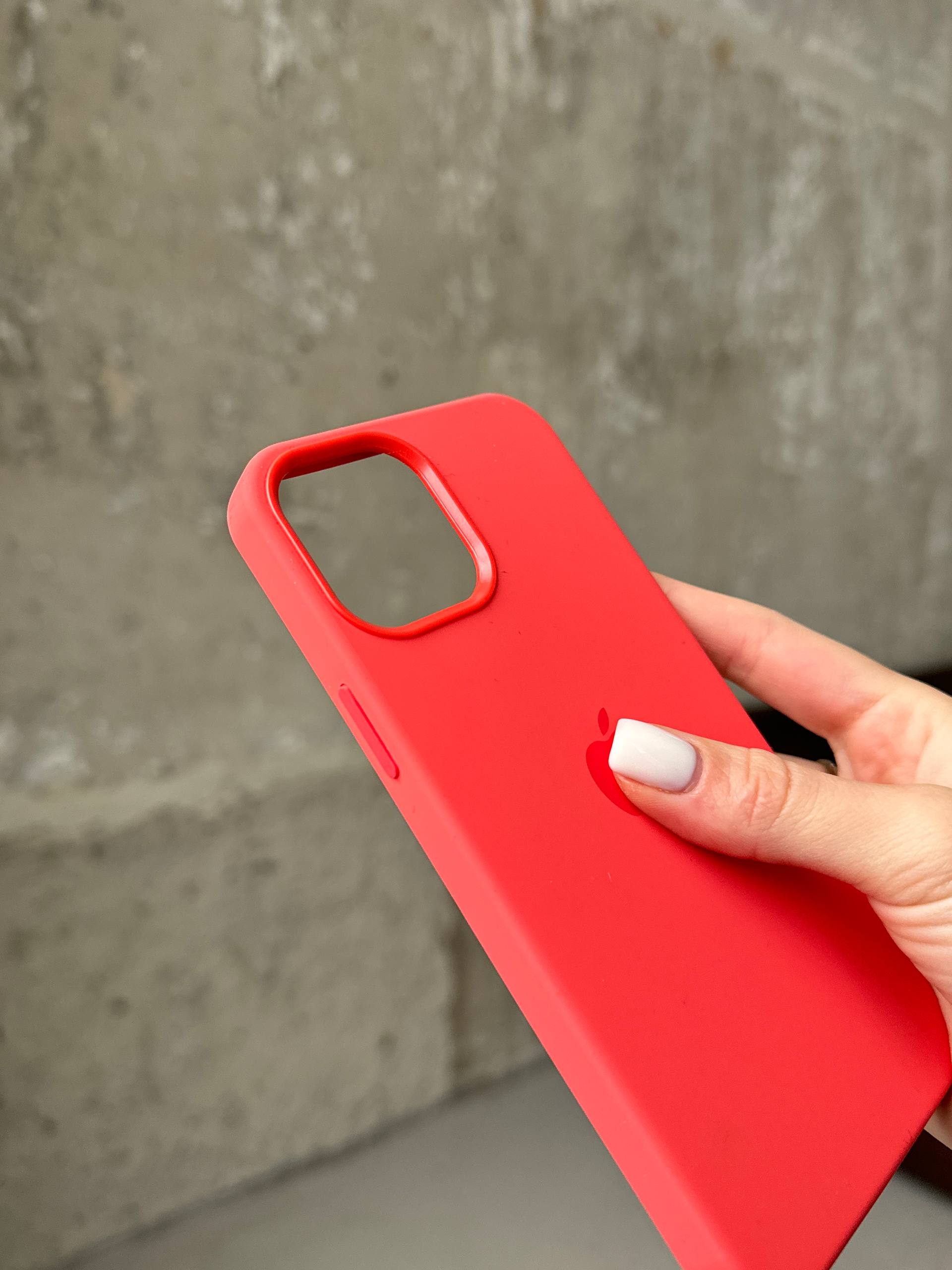 Чохол Silicone case з Magsafe на iPhone 12 Pro Max Pink Citrus (08)