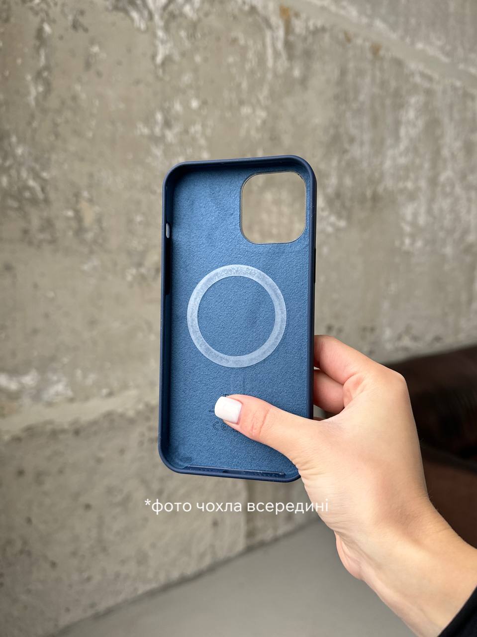 Чохол Silicone case з Magsafe на iPhone 12 / 12 Pro Kumquat (06)