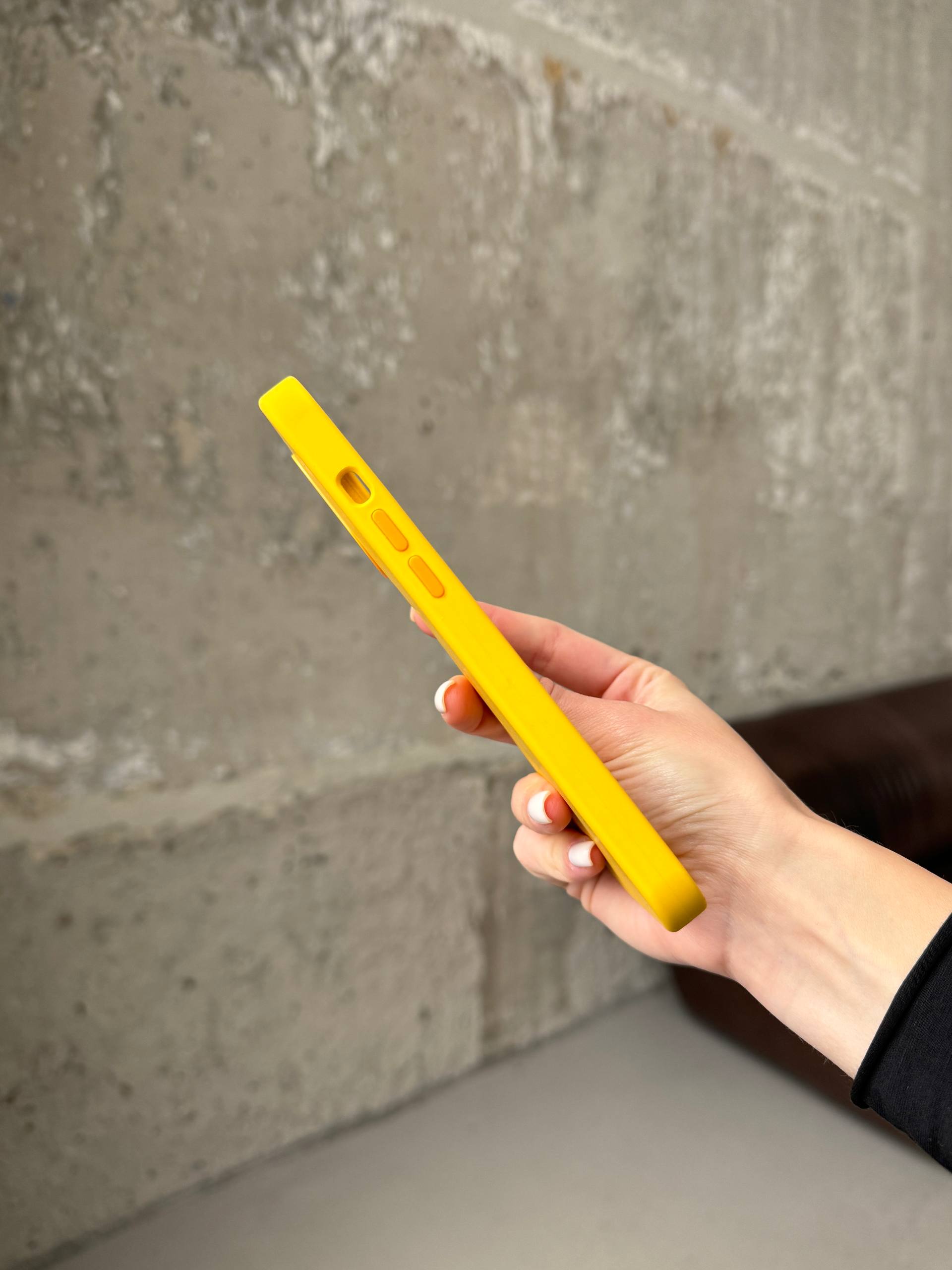 Чохол Silicone case з Magsafe на iPhone 12 / 12 Pro Sunflower (13)