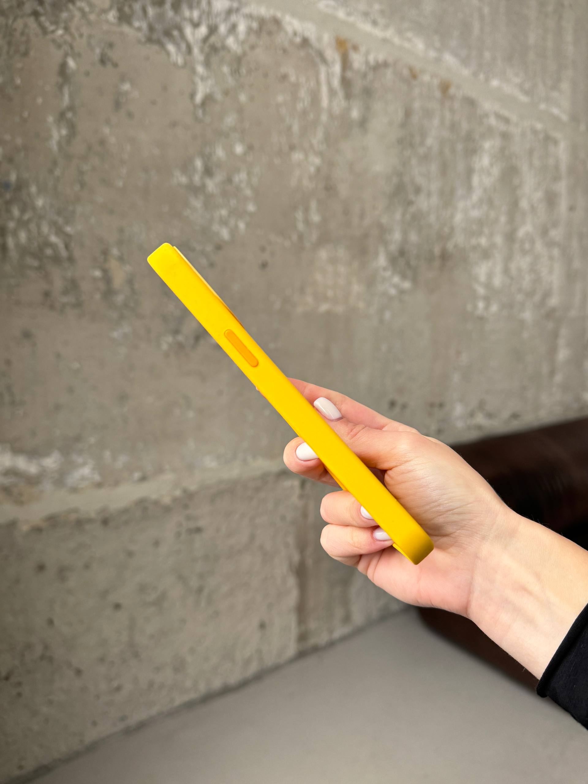 Чохол Silicone case з Magsafe на iPhone 12 / 12 Pro Sunflower (13)