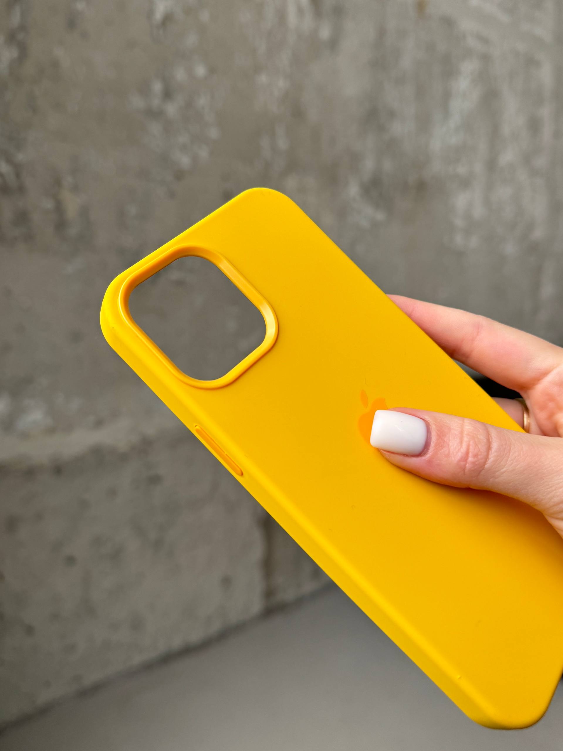 Чохол Silicone case з Magsafe на iPhone 12 / 12 Pro Sunflower (13)