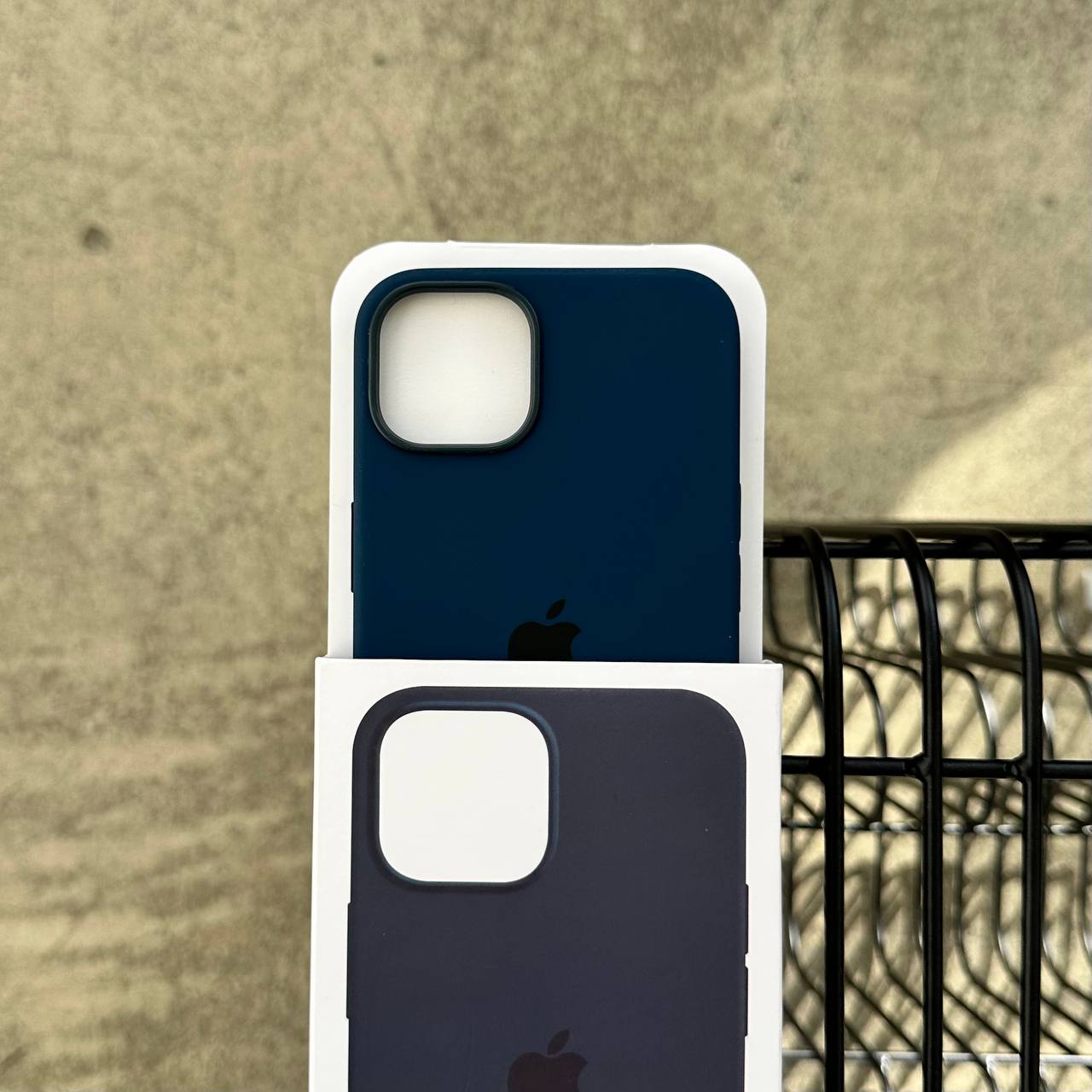 Чехол Silicone case с Magsafe на iPhone 13 Abyss Blue (03)