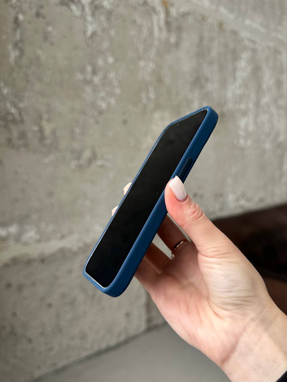 Чехол Silicone case с Magsafe на iPhone 13 Abyss Blue (03)