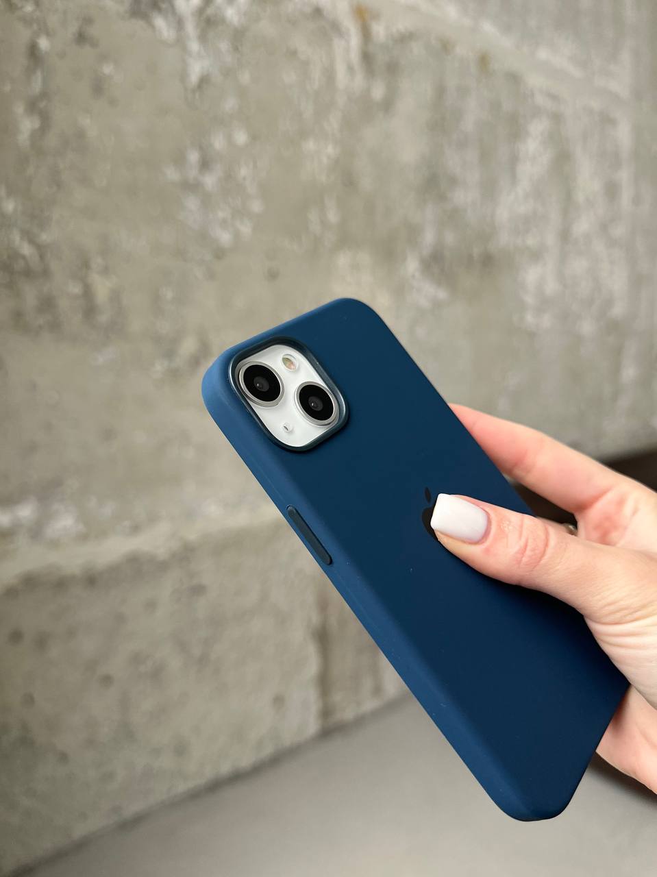 Чехол Silicone case с Magsafe на iPhone 13 Abyss Blue (03)