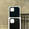 Чохол Silicone case з Magsafe на iPhone 13 Midnight (01)