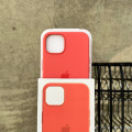 Чохол Silicone case з Magsafe на iPhone 13 Pink Pomelo (08)