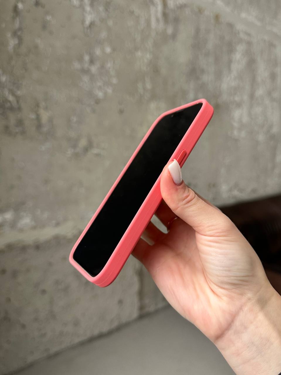 Чехол Silicone case с Magsafe на iPhone 13 Pink Pomelo (08)