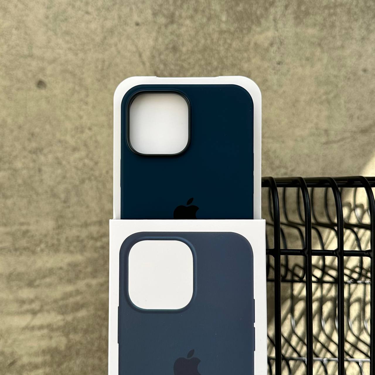 Чохол Silicone case з Magsafe на iPhone 13 Pro Max Abyss Blue (03)