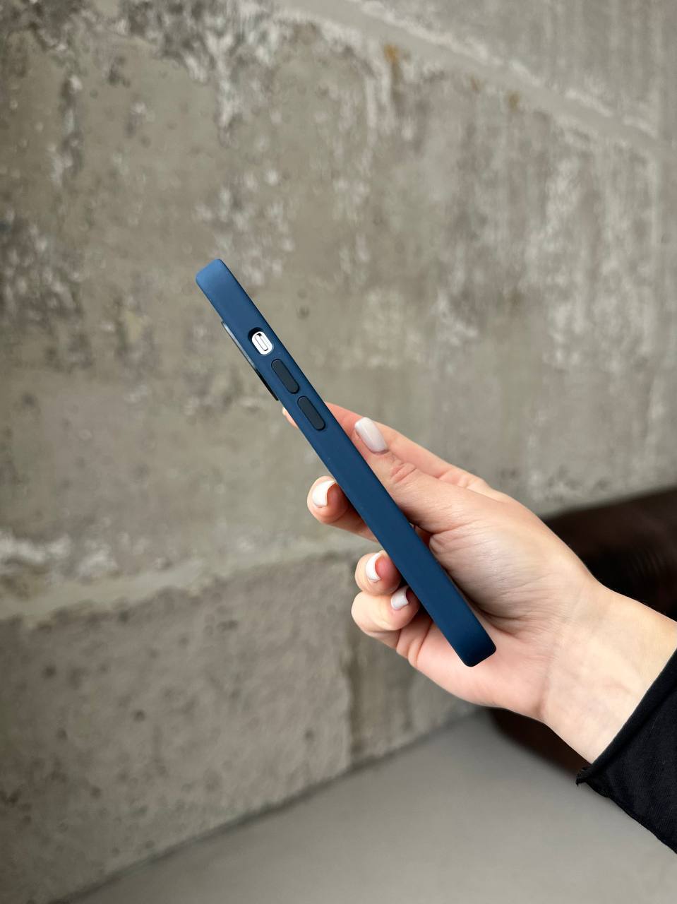 Чохол Silicone case з Magsafe на iPhone 13 Pro Abyss Blue (03)