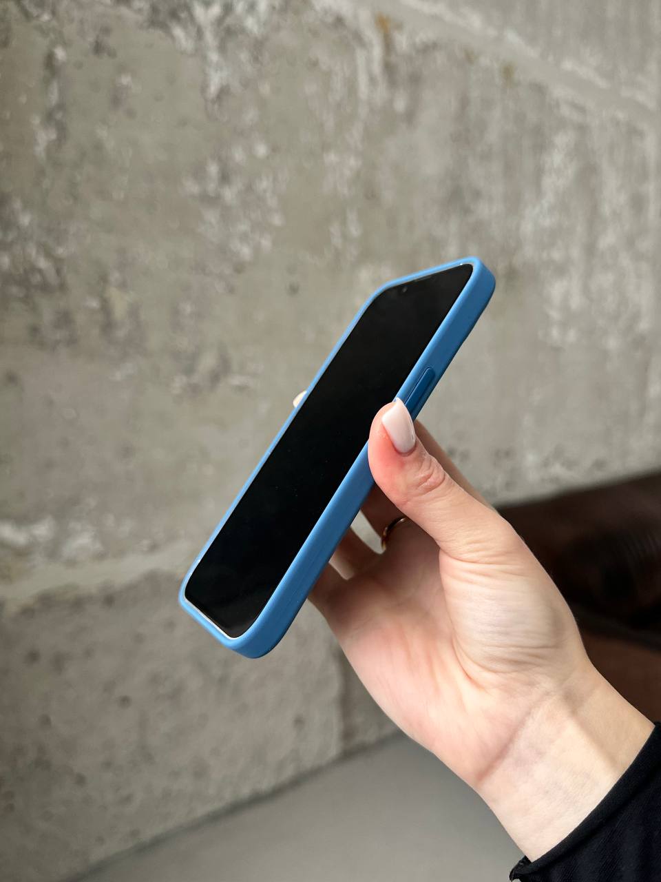 Чохол Silicone case з Magsafe на iPhone 13 Pro Blue Jay (06)
