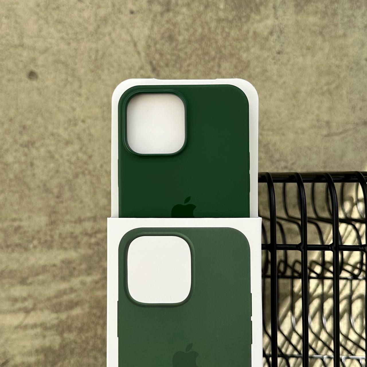 Чохол Silicone case з Magsafe на iPhone 13 Pro Max Clover (05)