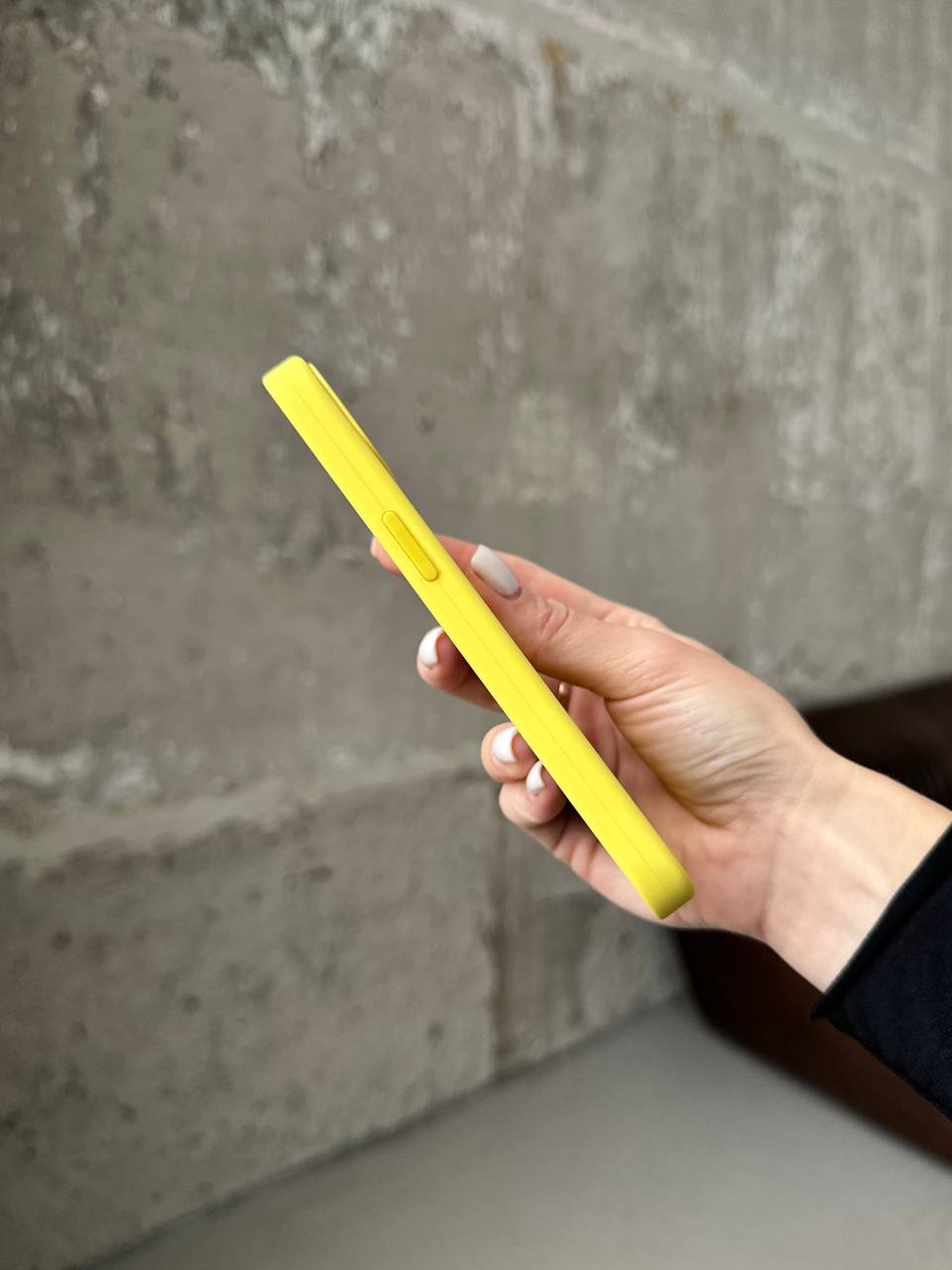 Чохол Silicone case з Magsafe на iPhone 13 Pro Max Lemon Zest (09)