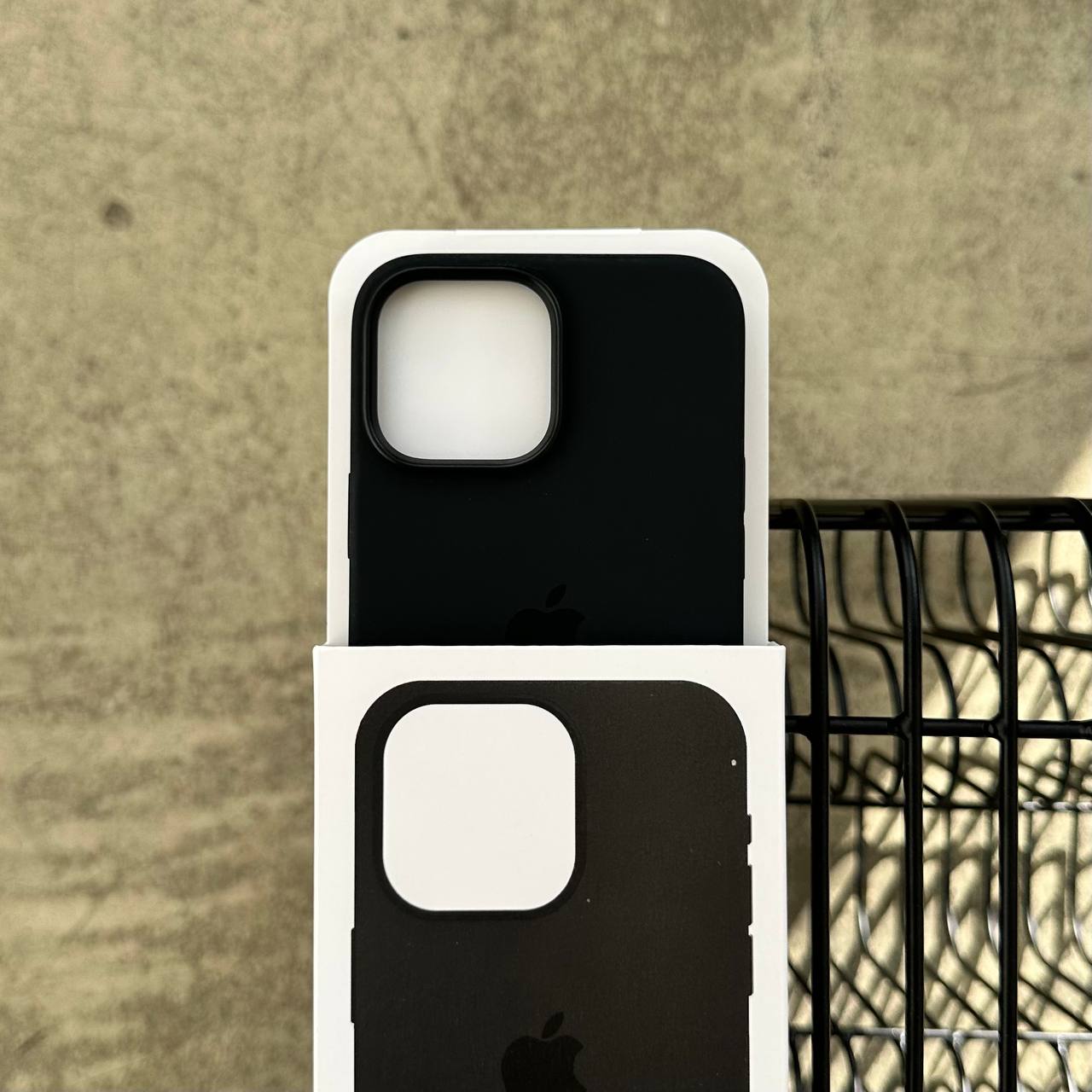 Чохол Silicone case з Magsafe на iPhone 13 Pro Max Midnight (01)