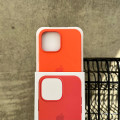 Чохол Silicone case з Magsafe на iPhone 13 Pro Nectarine (12)