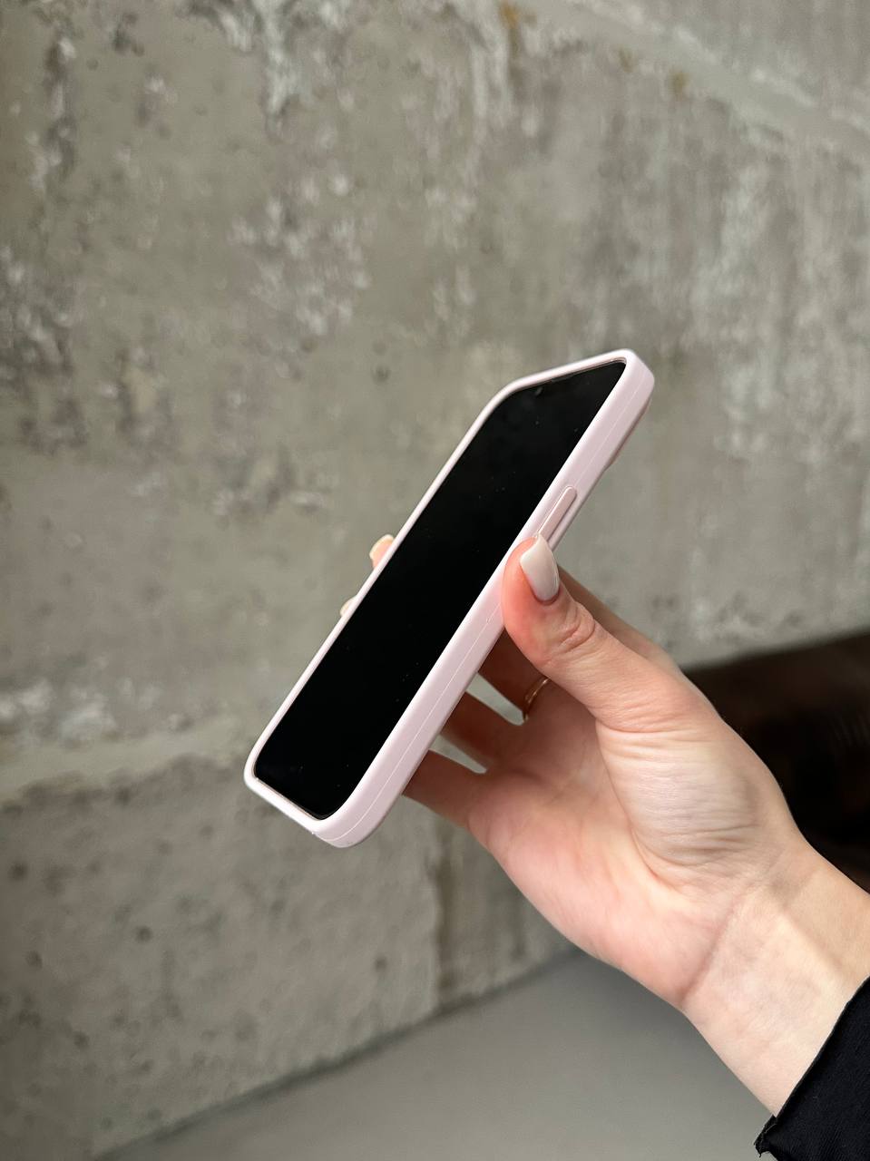 Чехол Silicone case с Magsafe на iPhone 14+ Chalk Pink (03)