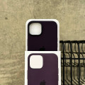 Чохол Silicone case з Magsafe на iPhone 14+ Elderberry (08)
