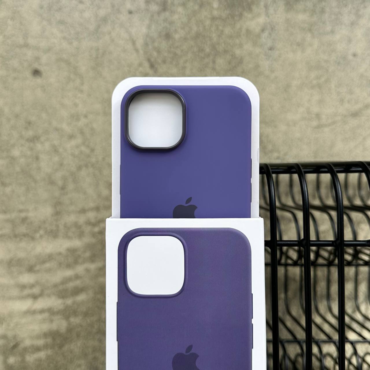 Чохол Silicone case з Magsafe на iPhone 14+ Iris (11)