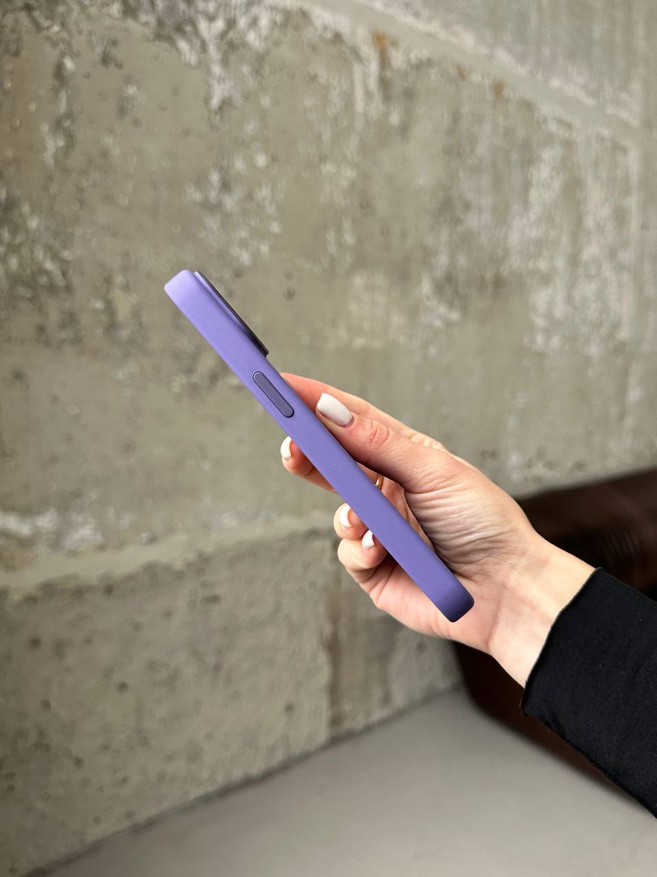 Чохол Silicone case з Magsafe на iPhone 14+ Iris (11)