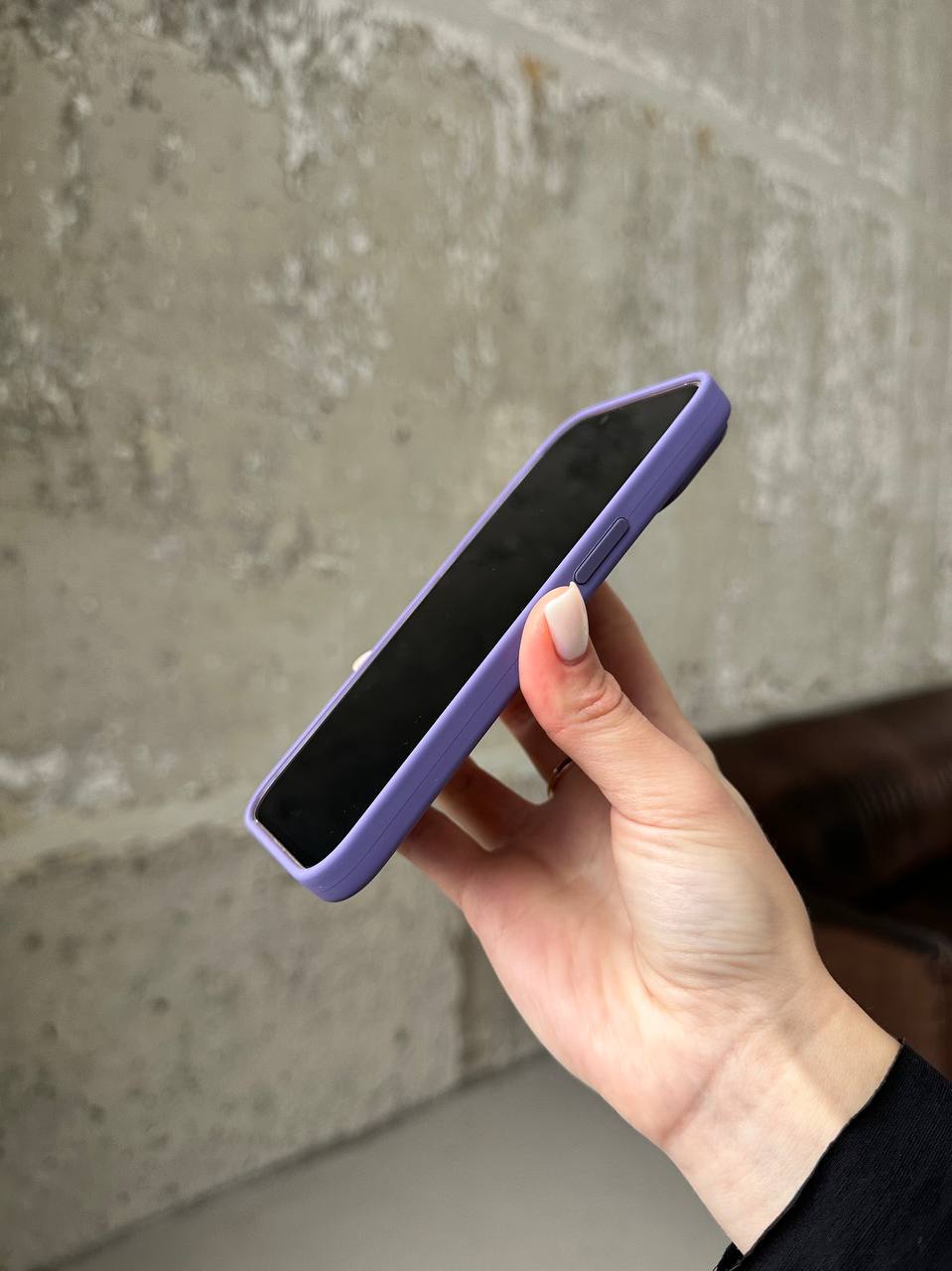 Чохол Silicone case з Magsafe на iPhone 14+ Iris (11)