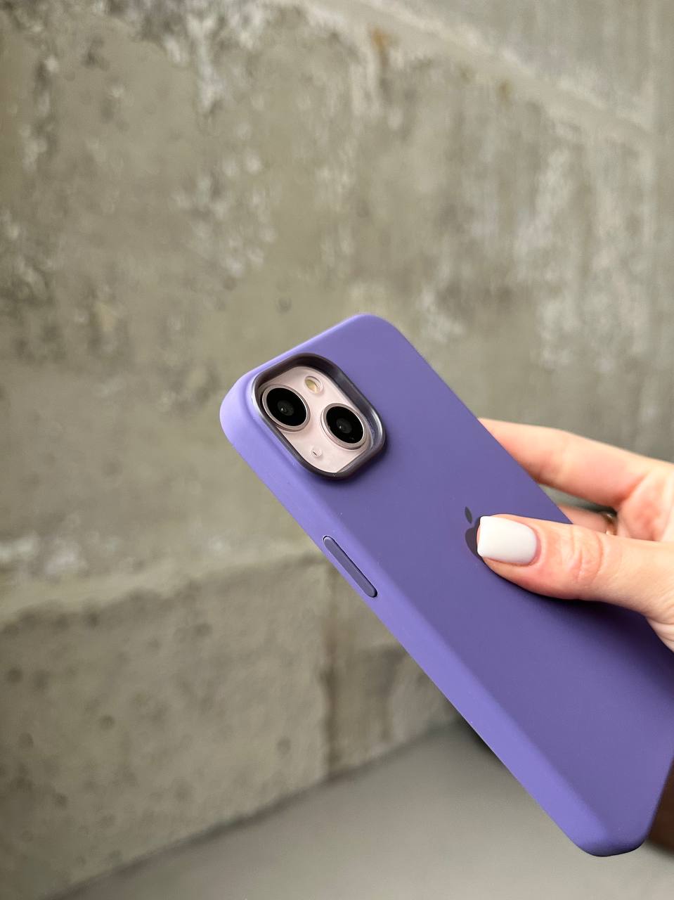 Чохол Silicone case з Magsafe на iPhone 14+ Iris (11)