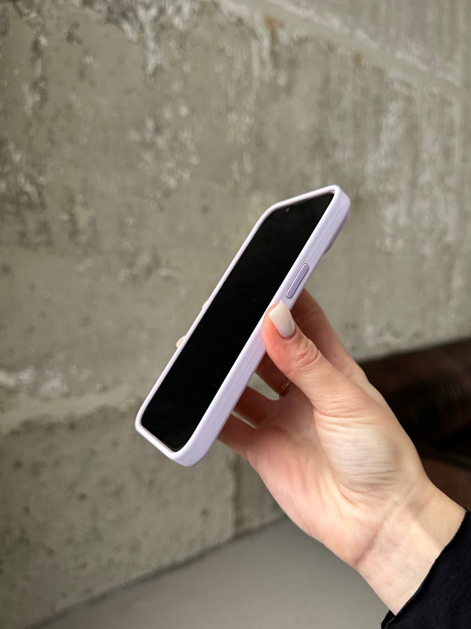 Чехол Silicone case с Magsafe на iPhone 14 Lilac (05)