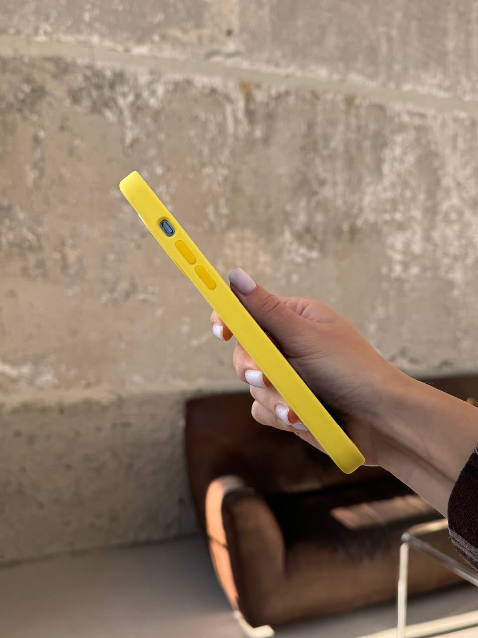Чохол Silicone case з Magsafe на iPhone 14 Pro Canary Yellow (12)