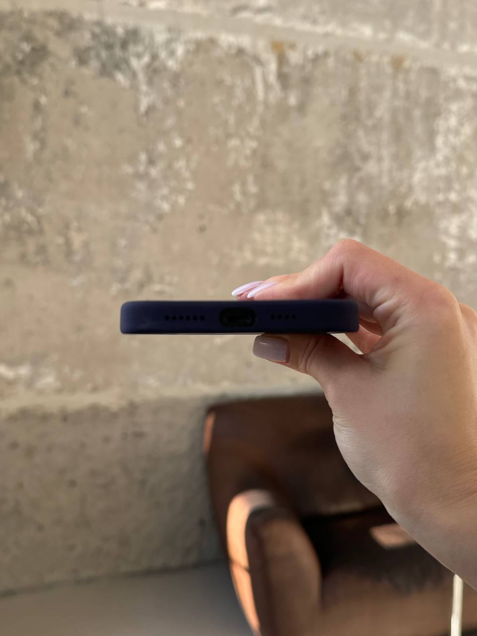 Чохол Silicone case з Magsafe на iPhone 14 Pro Max Elderberry (08)