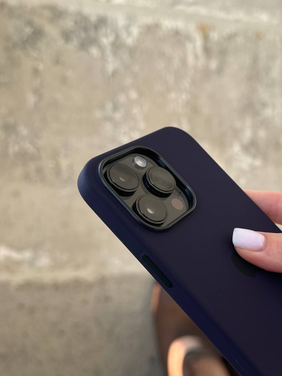 Чохол Silicone case з Magsafe на iPhone 14 Pro Max Elderberry (08)