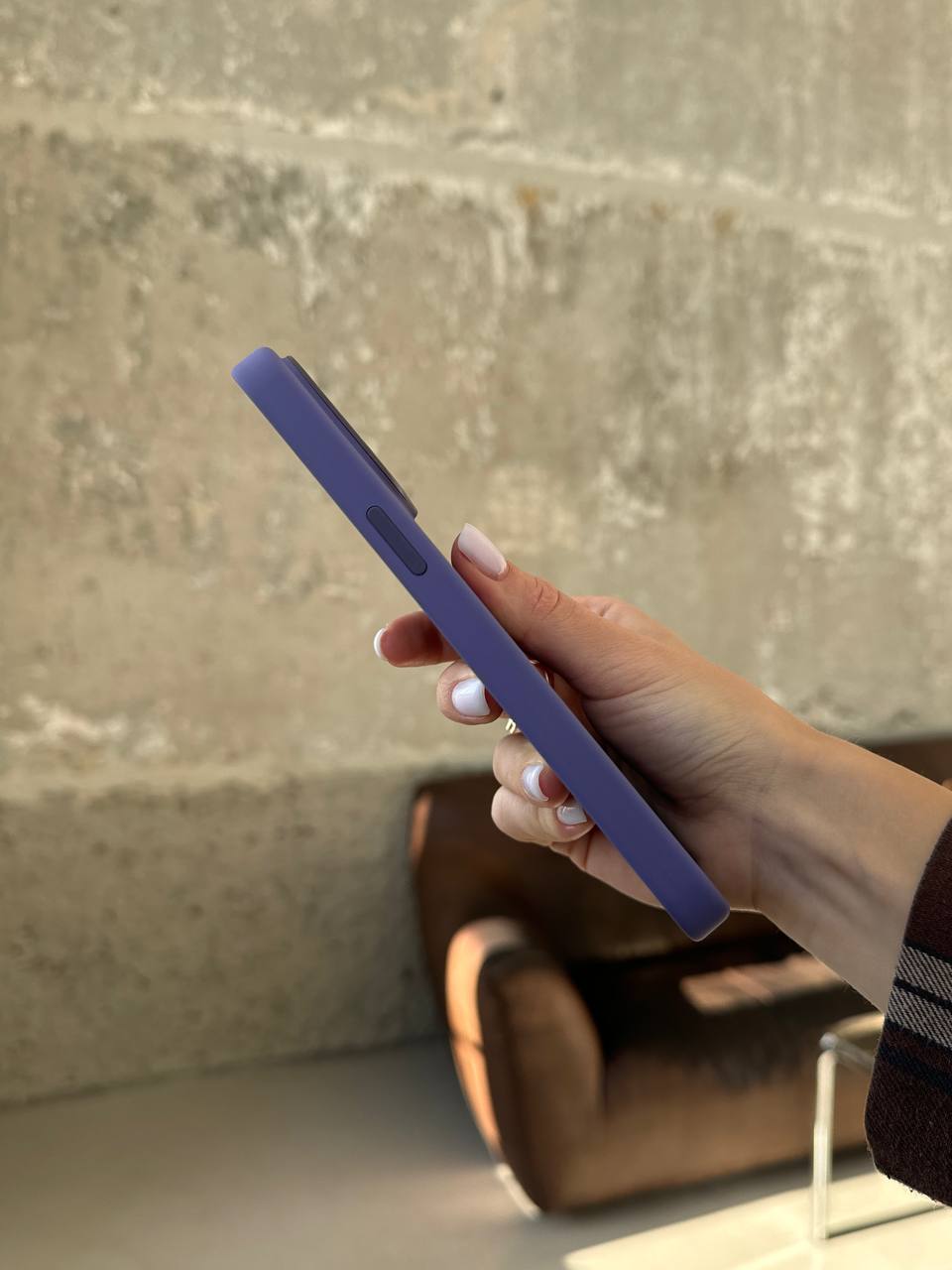 Чохол Silicone case з Magsafe на iPhone 14 Pro Max Iris (11)