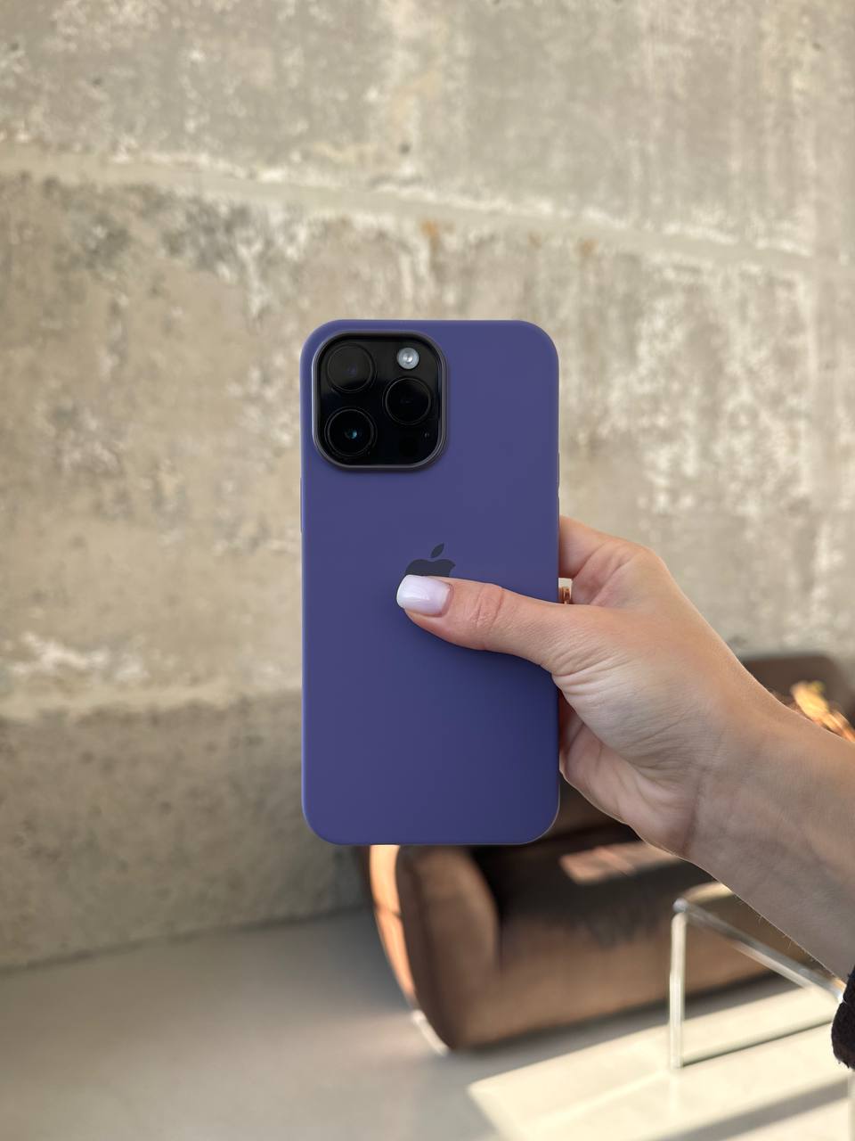 Чохол Silicone case з Magsafe на iPhone 14 Pro Max Iris (11)