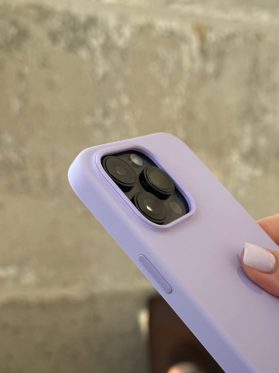Чехол Silicone case с Magsafe на iPhone 14 Pro Max Lilac (05)