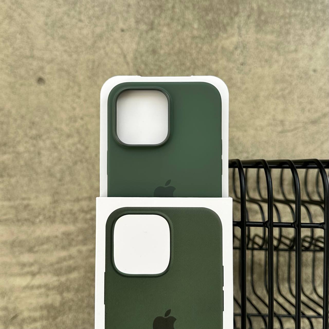 Чохол Silicone case з Magsafe на iPhone 14 Pro Max Olive (10)
