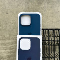 Чохол Silicone case з Magsafe на iPhone 14 Pro Max Storm Blue (07)