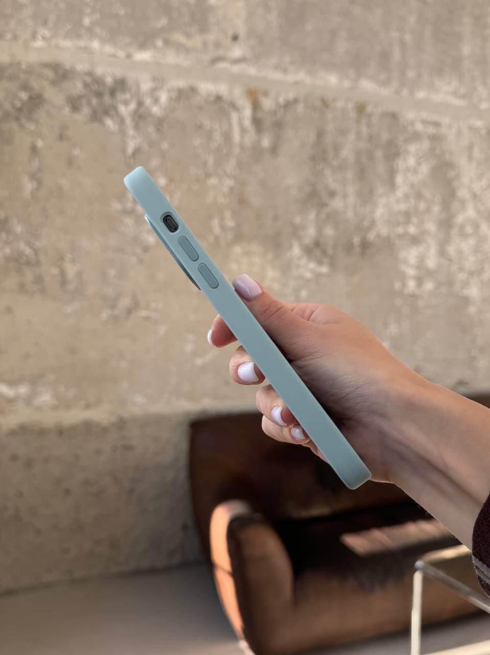 Чехол Silicone case с Magsafe на iPhone 14 Pro Max Succulent (02)