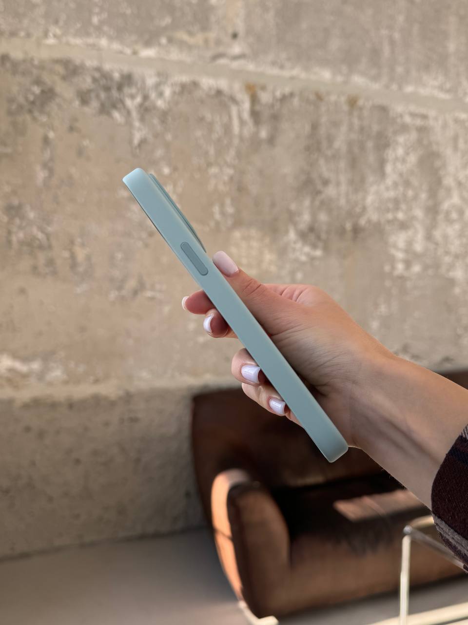 Чехол Silicone case с Magsafe на iPhone 14 Pro Max Succulent (02)