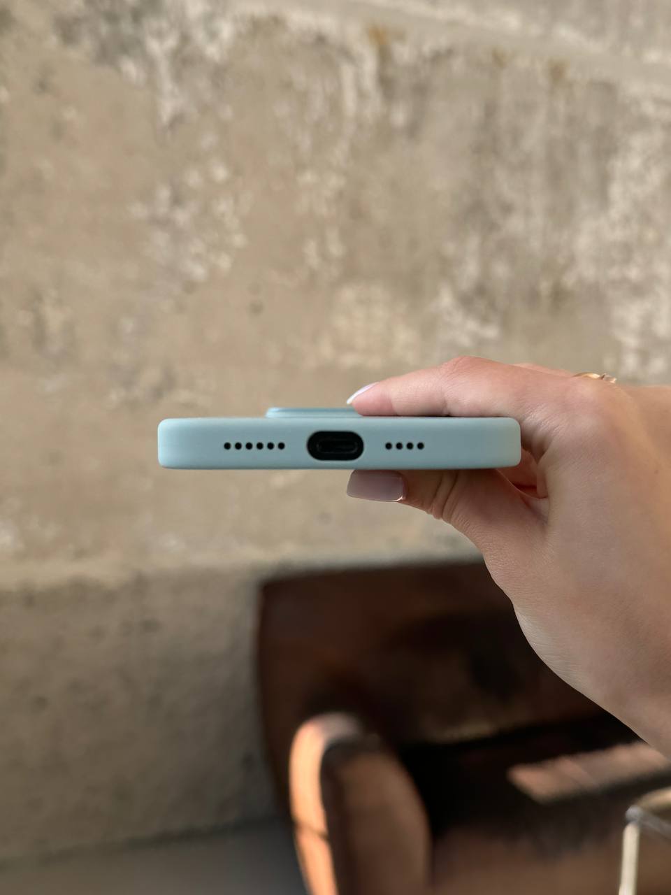 Чехол Silicone case с Magsafe на iPhone 14 Pro Max Succulent (02)