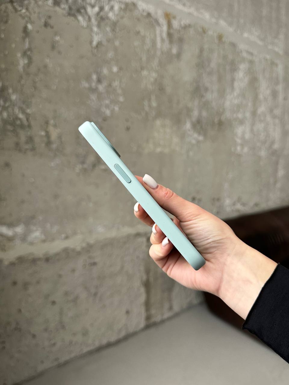 Чехол Silicone case с Magsafe на iPhone 14 Succulent (02)