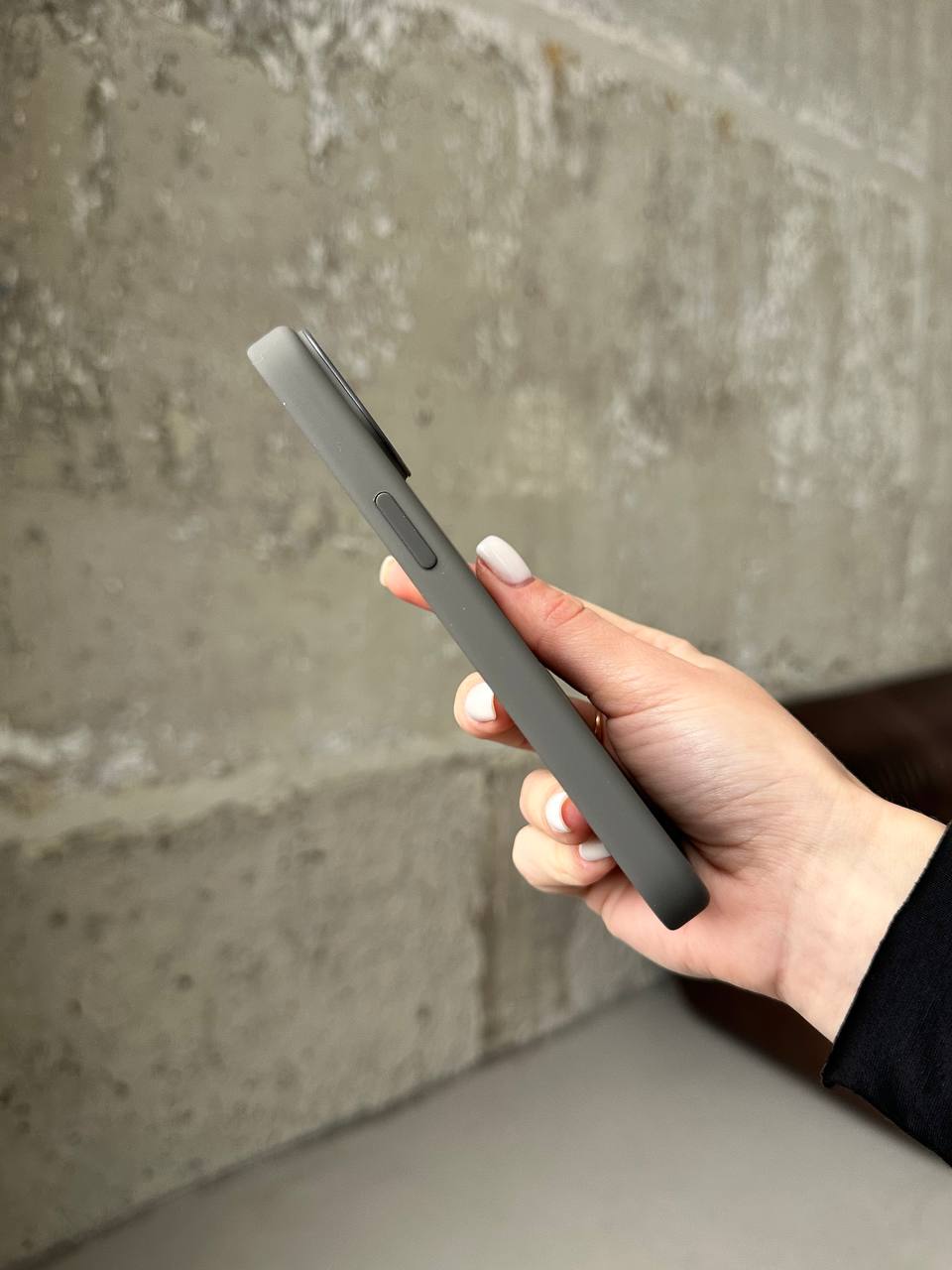 Чехол Silicone case с Magsafe на iPhone 15 Clay (02)