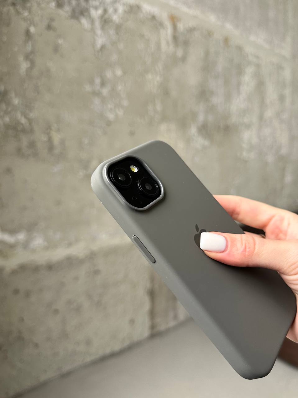 Чехол Silicone case с Magsafe на iPhone 15 Clay (02)