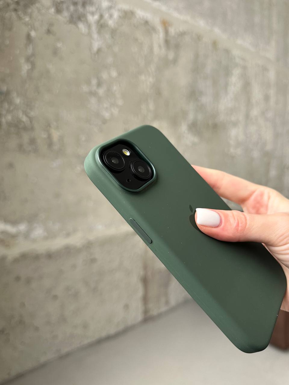 Чехол Silicone case с Magsafe на iPhone 15 Cypress (05)