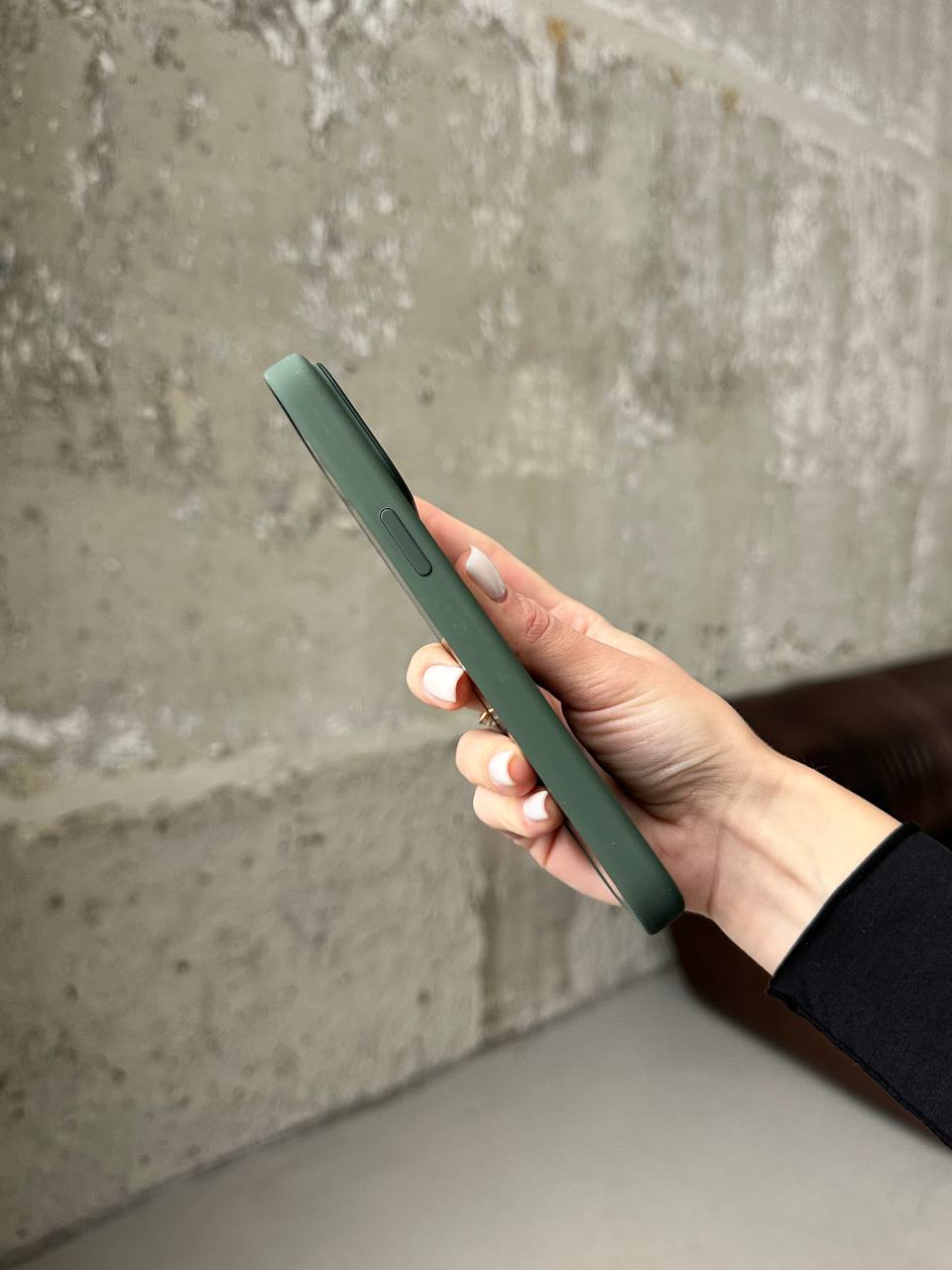 Чехол Silicone case с Magsafe на iPhone 15 Pro Max Cypress (05)