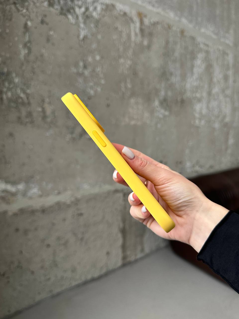 Чехол Silicone case с Magsafe на iPhone 15 Pro Sunny Color (11)