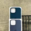 Чохол Silicone case з Magsafe на iPhone 15+ Storm Blue (03)